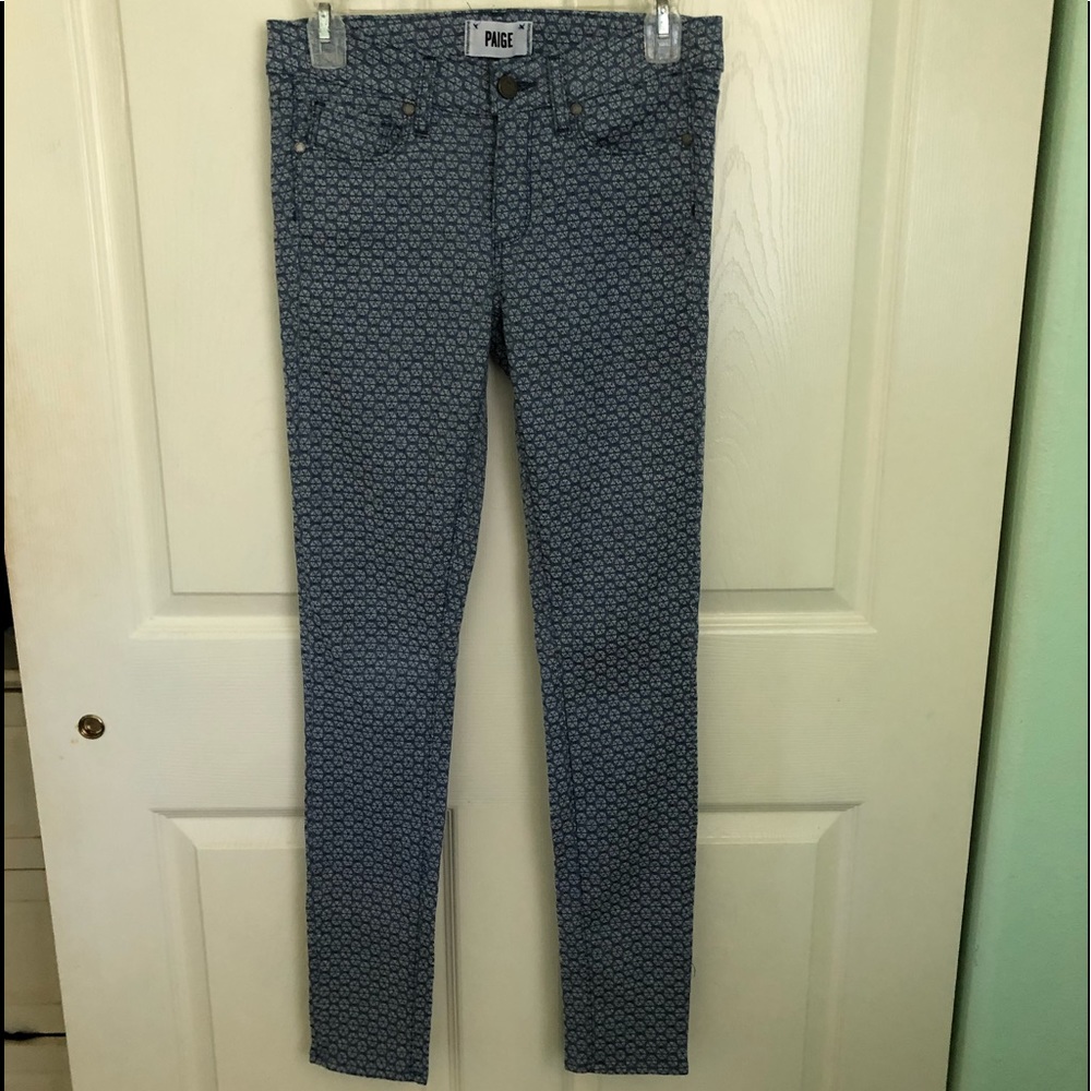 New! Paige Stretch Skinny Jeans